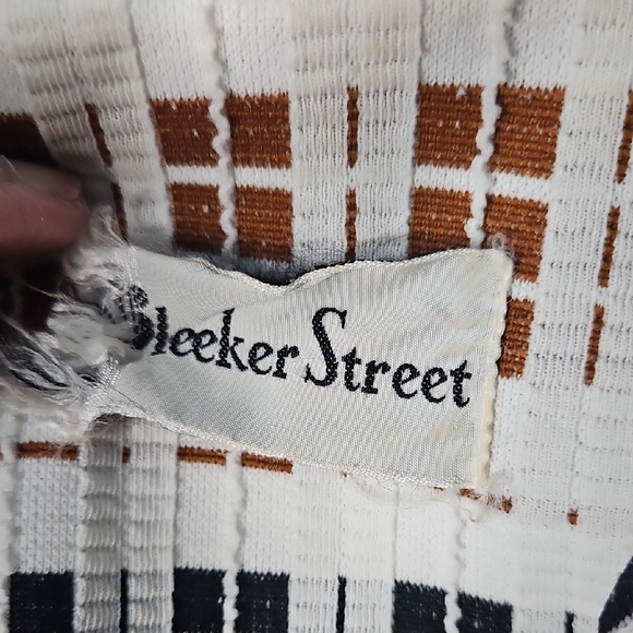 Bleeker Street Vintage Women’s Plaid Collard Dress - Picture 4 of 13